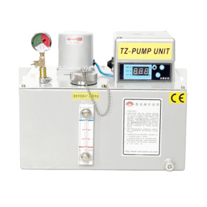 Bomba de aceite lubricante eléctrica CE, controlador integrado <span class=keywords><strong>en</strong></span> el <span class=keywords><strong>lado</strong></span> <span class=keywords><strong>izquierdo</strong></span> de <span class=keywords><strong>la</strong></span> salida de aceite, 220V, 45W, 12L, sistema de lubricación de aceite fino - Product Image 3