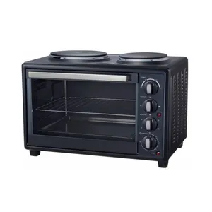 Kerong 46l 1800w Countertop Ovens Horno Electrico Electric Toaster Oven With Hot Plate