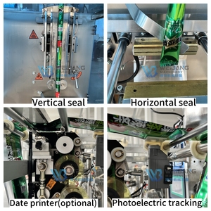 เครื่องบรรจุน้ำแข็งอัตโนมัติแบบ WB-330Y เครื่องบรรจุเจลน้ำผลไม้เครื่องทำน้ำแข็ง - Product Image 4