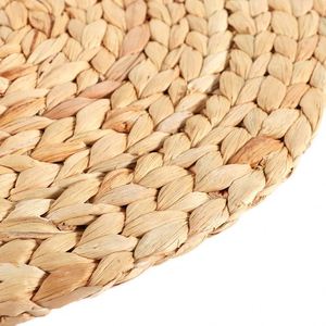 Manteles decorativos aislantes tejidos a mano vietnamitas para mesa de comedor, antideslizantes para tazas, cuencos, ollas, sartenes, hogar, de jacinto de agua y vidrio - Product Image 4