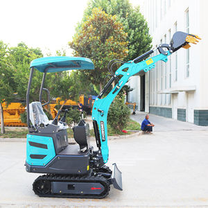 Mini escavatore durevole ed efficiente in termini di consumo di carburante con oscillazione a coda Zero, ideale per attività di demolizione e movimento terra - Product Image 1