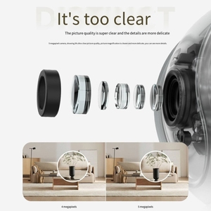 Caméra intelligente <span class=keywords><strong>Xiaomi</strong></span> Mijia originale, version 3 PTZ, 3K 5MP, vue à <span class=keywords><strong>360</strong></span> degrés, détection AI, moniteur pour bébé, vision nocturne infrarouge - Product Image 4