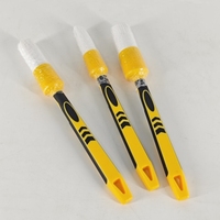 Kit de brosses de nettoyage ultra-flexibles pour l'entretien automobile, outils de nettoyage pour l'intérieur et l'extérieur de la voiture, brosse de lavage de voiture