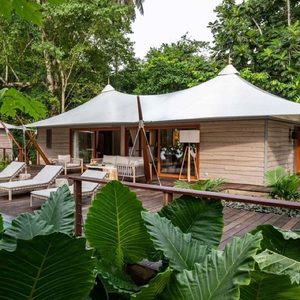 Nhà Sản Xuất Tùy Chỉnh Ánh Sáng Sang Trọng Lều Chỗ Nghỉ Ngoài Trời Khách Sạn Glamping Lều Với Phòng Tắm Cho Khu Nghỉ Mát - Product Image 3