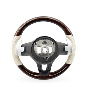 Volante Clásico <span class=keywords><strong>de</strong></span> Madera <span class=keywords><strong>de</strong></span> Durazno para <span class=keywords><strong>Mercedes</strong></span> Benz W126 W163 W205 W222 C43 C197 GLC 43 CLA 250 - Product Image 6
