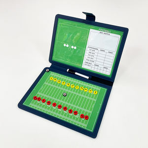 Tableau d'instruction portable pliable pour entraîneur de jeu de football américain peut être écrit tableau de tactique magnétique pour rugby. - Product Image 6