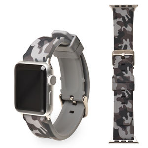 สายนาฬิกาซิลิโคนลายพรางพรางพราง38มม. 42มม. 49มม. สายนาฬิกายางสำหรับแอปเปิ้ลวอทช์1/2/3/4/5/6/<span class=keywords><strong>7</strong></span>/8 - Product Image 3