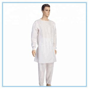Fournitures médicales biodégradables jetables, pyjamas pour patients SMS pour uniforme d'hôpital, robe pour patients - Product Image 4