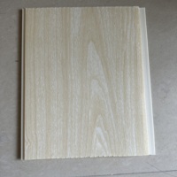Panneau en PVC de 18cm, plafond intérieur en Pvc, impression en verre lammé blanc sur le marché des Philippines