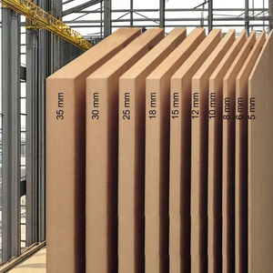 China 2mm 3mm 5mm 12mm 15mm 18mm Waterproof Fire Rated Furniture Raw Plain Melamine Faced Wood MDF <strong>Board</strong> - Product Image 1