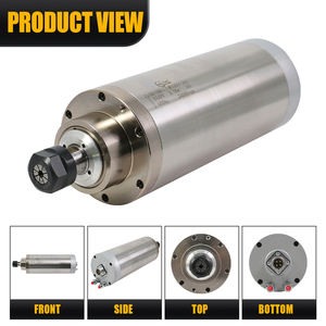 HLTNC haute vitesse 24000 tr/min refroidi à l'eau 400HZ 3.7kw ER20 380V 10A moteur de broche de fraisage en métal pour CNC - Product Image 3