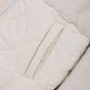 Damen Standard Wintermantel mit Steppung, Normale Länge, Polyester, Isoliert, Reißverschluss vorne, Oberbekleidung - Product Image 3