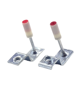 <span class=keywords><strong>Pince</strong></span> à tube <span class=keywords><strong>en</strong></span> acier isolée à tête plate de 1 pouce, <span class=keywords><strong>en</strong></span> forme de L, avec clou lisse, ignifuge, mini clou rond - Product Image 6