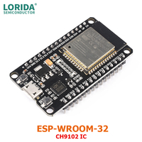 Papan Pengembangan Lorida ESP32-WROOM32U Esp32 Lcd Devkit V1 S3 Dev Wemos D1 Mini Modul Papan Pengembangan Esp32