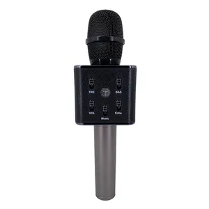 Microfono Karaoke Wireless Blue tooth per cantare, per adulti, macchina per Karaoke portatile portatile Tosing Q9 con luce a LED