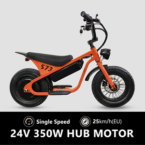 Trottinette électrique pour enfants GreenPedel 14 <span class=keywords><strong>pouces</strong></span> avec pneus larges, 250W 24V 10.4Ah, frein mécanique sûr, vélo électrique pour enfants - Product Image 3
