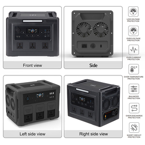 Système d'Énergie Portable 1200W 2000W 3000W, Station d'Alimentation Mobile Extérieure, Générateur Solaire 5000W - Product Image 4