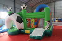 Château gonflable WINSUN de haute qualité en PVC ignifuge, imperméable et certifié CE pour les fêtes en plein air pour enfants