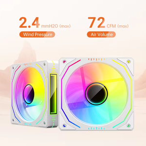 COOLMOON Computer Gaming Water Cooler <span class=keywords><strong>PC</strong></span> CPU <span class=keywords><strong>liquido</strong></span> Cooler <span class=keywords><strong>PC</strong></span> con specchio infinito ad alte prestazioni 360mm ARGB luce Aio Cooler - Product Image 3