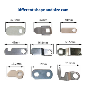 थोक मूल्य 19 मिमी जस्ता एटम मशीन कैम लॉक उच्च सुरक्षित कैबिनेट पिन कुंजी लॉक सिलेंडर क्वार्टर टर्न लॉकर लॉक - Product Image 4