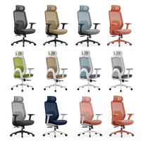 Chaise de bureau pivotante en maille ergonomique moderne confortable de Chine, Sillas De Oficina, tables et chaises de bureau, mobilier de bureau à domicile