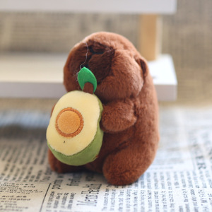 Bán Buôn Thú Nhồi Bông Tùy Chỉnh Sang Trọng Con Búp Bê Gối Claw Máy Nhà Sản Xuất Đồ Chơi Capybara Đồ Chơi Sang Trọng Búp Bê Keychain - Product Image 4