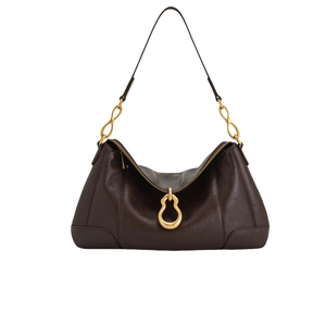 Customized large crossbody bag, women's armpit bag, fashionable zipper, casual shoulder bag - Product Image 1