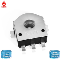 Encodeur rotatif Kailh 3,5 mm de hauteur, module potentiomètre subminiature longue durée de vie, conception ergonomique mini, 12 PPR, en stock pour