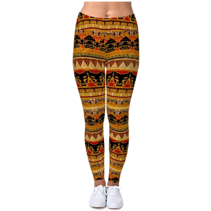 Leggings de sport personnalisés pour femmes, pantalons de compression, couleurs variées, anti-UV, séchage rapide, respirants, anti-bactériens, en polyester - Product Image 1