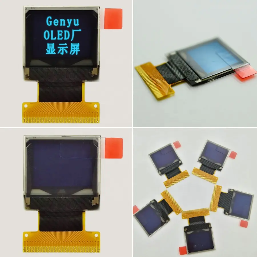 Genyu-écran OLED 0.66 pouces, terminal mobile, 64x48 points, Mono blanc, 0.66 16 broches, SPI