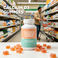 Complément alimentaire en gommes Calcium Plus Vitamine D3