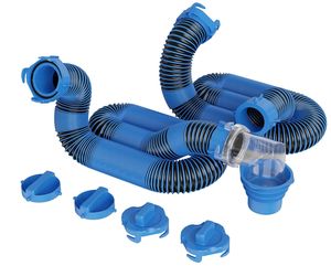 Kit d'extension de tuyau d'égout RV 10FT avec raccord pivotant tuyau d'égout de <span class=keywords><strong>camping</strong></span>-car pour caravanes remorques parcs de <span class=keywords><strong>camping</strong></span>, terrain de <span class=keywords><strong>camping</strong></span> - Product Image 2