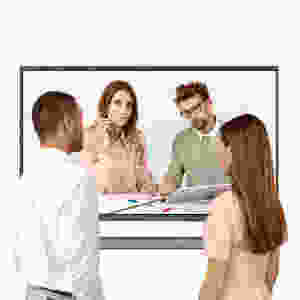 Écrans de projection électroniques interactifs muraux intelligents 4K minces de 65 pouces, 55 et 85 pouces, tableau interactif pour enfants, tableaux LCD, tableau blanc interactif - Product Image 3