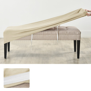 <span class=keywords><strong>Funda</strong></span> De <span class=keywords><strong>Silla</strong></span> De Terciopelo <span class=keywords><strong>Funda</strong></span> De Banco En Forma De Tira <span class=keywords><strong>Larga</strong></span> 150*45*14cm 59*18*5,5 Pulgadas <span class=keywords><strong>Funda</strong></span> De Banco <span class=keywords><strong>Larga</strong></span> De Terciopelo Plateado - Product Image 3