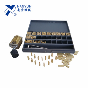 Repuestos para Máquinas de Codificación, Consumibles de Metal, Tipo Latón para Impresión de Letras y Números, Estampado en Caliente - Moldes de Latón Personalizados para Alfabeto - Product Image 1