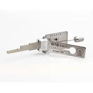New Arrivals Locksmith Tools Lock Pick Decoder Lishi 2 In1 GTR Lockpicks
