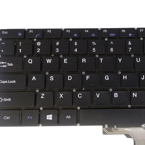 Clavier d'ordinateur portable sans rétroéclairage, anglais américain, pour XK-<span class=keywords><strong>HS410</strong></span> MB3151054 D0K-V6331E, nouveau clavier noir sans cadre F8 WIFI - Product Image 3