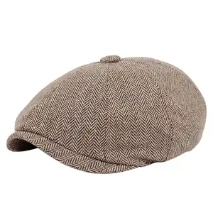 Chapéu masculino peaky blinders, chapéu tipo bermuda para primavera e inverno, bermuda peaker