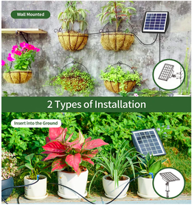<span class=keywords><strong>Mev</strong></span> In 2024 a energia solare automatico a goccia Kit di irrigazione a goccia per le piante sul balcone, nel letto dell'impianto, solare sistema di irrigazione Auto - Product Image 3