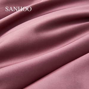 SANHOO厂家直销100% 棉300线计数床上用品柔软耐用酒店床单枕套羽绒被套 - Product Image 6