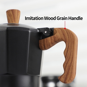 Bán buôn <span class=keywords><strong>Stovetop</strong></span> Moka nồi <span class=keywords><strong>espresso</strong></span> <span class=keywords><strong>maker</strong></span> <span class=keywords><strong>2</strong></span> ly Mocha nồi áp lực cao đôi-van Moka nồi - Product Image 2