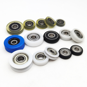 Roulettes pour Portes Vitrées Senior, Roulement 608 BSR60830-7 8x30x7mm, Roue à Roulement à Billes en Plastique POM Haute Capacité - Product Image 1