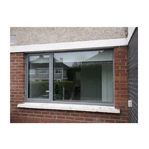 AS 2047 janelas de vidro isoladas padrão janela de batente de alumínio articulada de 2.0 mm de espessura