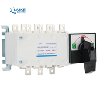 Interrupteur-sectionneur compact HGLZ1 160/4P 400V en plastique et métal à montage sur rail DIN, installation facile dans un tableau de commande ou un coffret de distribution