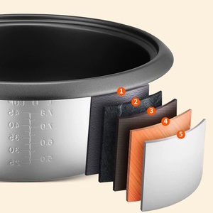 Olla Arrocera de Gran Capacidad con Cuchara Medidora de Plástico para Uso Doméstico y para Hervir Sopa en Hoteles - Product Image 2