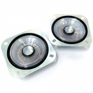 IP68 certifié 71MM carré 10W 4Ohm haut-parleur marin haut décibel 96dB haut-parleurs multimédia pour lecteurs audio extérieurs OEM disponible - Product Image 2