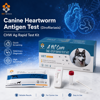 Kit de test rapide combiné antigénique pour le virus de la maladie de Carré canine et le virus de la parvovirose (CDV CPV Ag) – Cassette rapide – Échantillon gratuit – Fournisseur OEM – Kit d'exportation