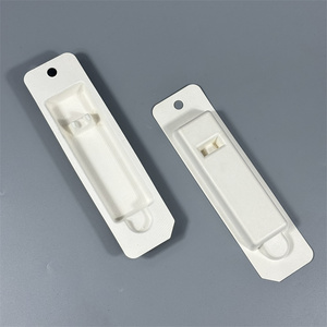 Bandeja de embalaje de pulpa de papel moldeada biodegradable desechable para cosméticos Bandeja de fibra de moldeo de pulpa Caja de inserción de embalaje de maquillaje - Product Image 3