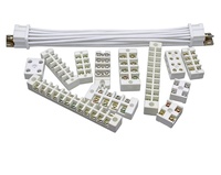 Bloque de Terminales de Cerámica de Porcelana de Alta Frecuencia Personalizado de Fábrica, Conectores de Porcelana de Estatita con Forma Especial