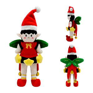 Juguetes de Peluche Personalizados de Bajo MOQ, Figuras de Peluche de Dibujos Animados de Navidad, Regalos de Navidad, Muñecos de Peluche Personalizados para Niños - Product Image 4